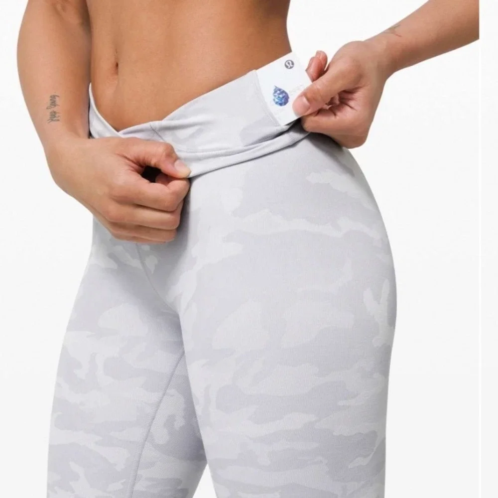Lululemon Wunder Under High-Rise Tight 28 Luxtreme Camo White‎ W5CQSS 4